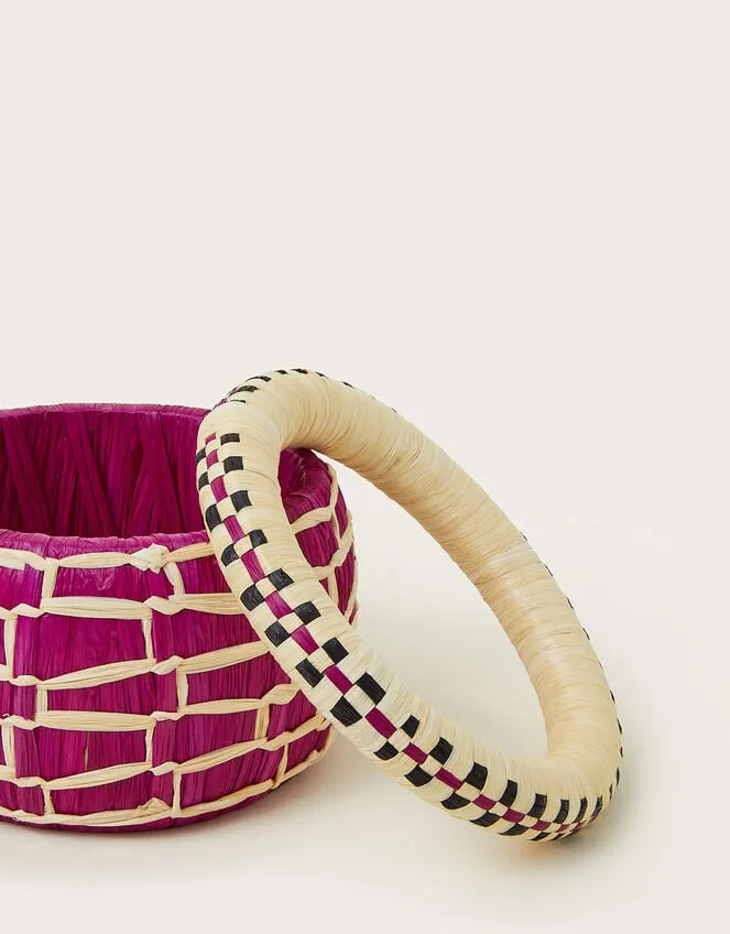 2Pack Raffia Bangles Women Monsoon Jewellery and Hair