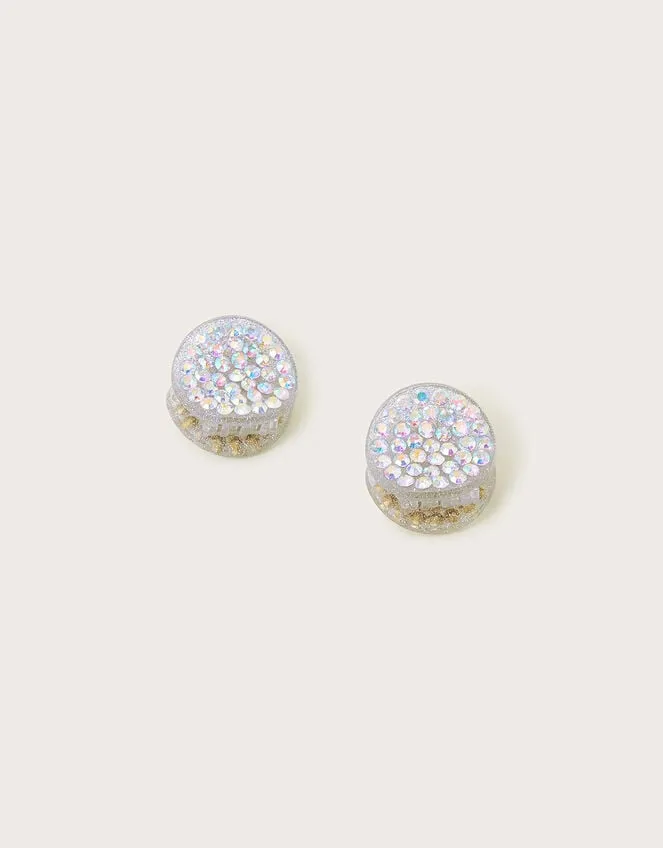 2Pack Sparkle Claw Clips Children Monsoon Girls039 Hair Accessories