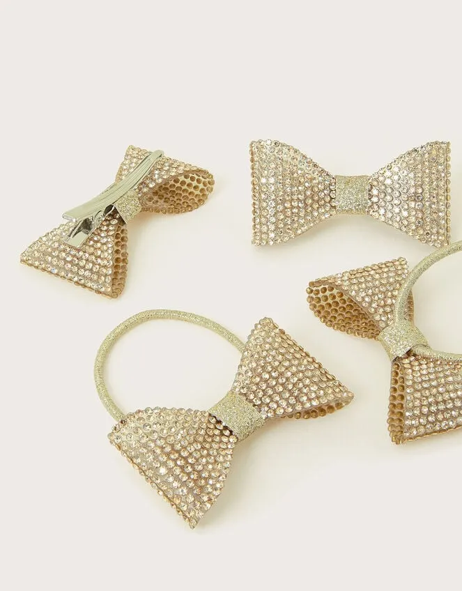 4Pack Dazzle Hair Set Children Monsoon Girls039 Hair Accessories