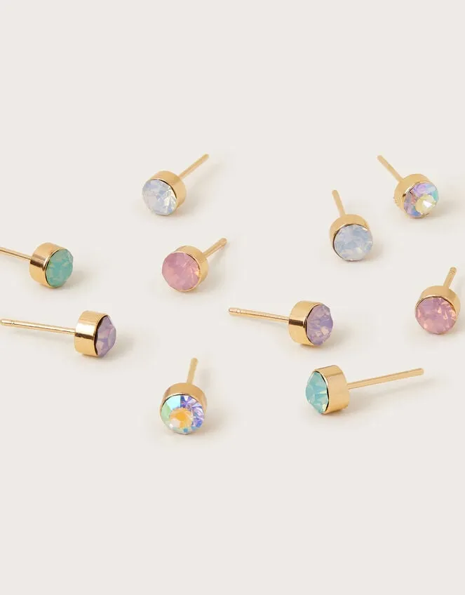 5Pack Athena Stud Earrings Children Monsoon Girls039 Jewellery