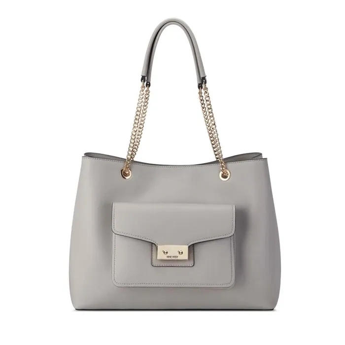 Abida Jet Set Tote Dove WomenMen Nine West Totes and Backpacks