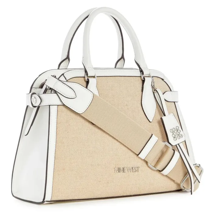 Adelaide Jet Set Satchel White WomenMen Nine West Satchels and Shoulder Bags Adelaide Jet Set Satchel White WomenMen Nine West Satchels and Shoulder Bags