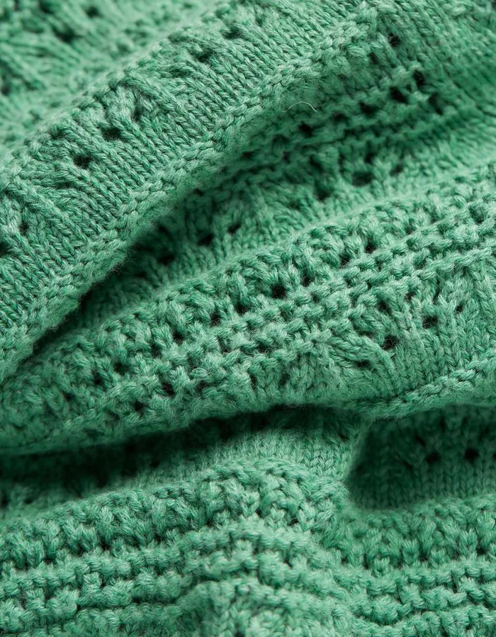 Adrinenna Crew Neck Jumper Bright Green Women FatFace Knitwear