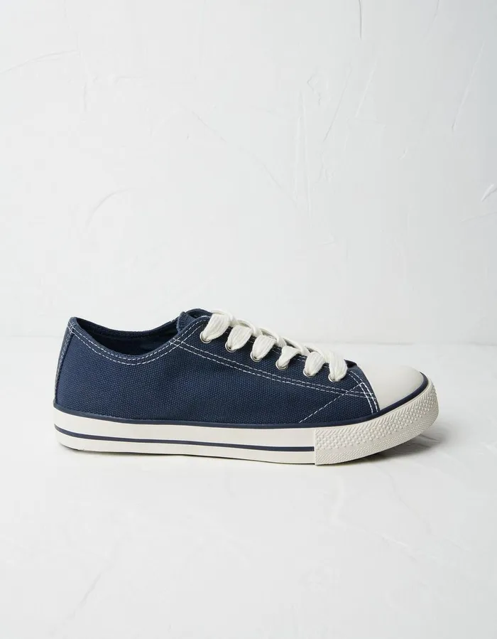 Alfie Lace Up Trainers Navy Men FatFace Trainers