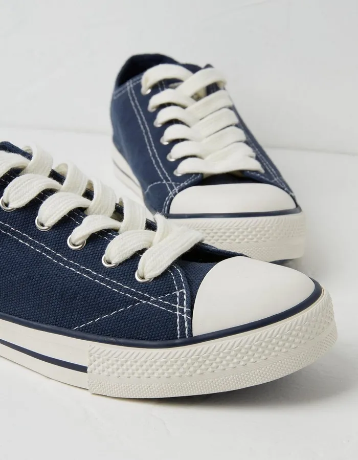 Alfie Lace Up Trainers Navy Men FatFace Trainers