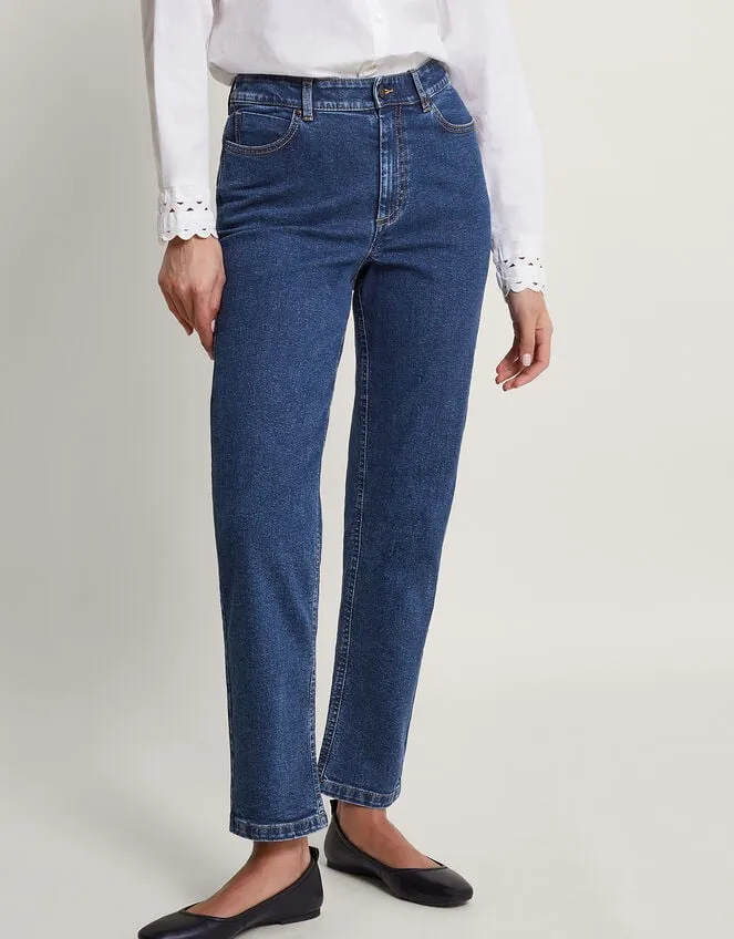 Alice Straight Jeans Blue Women Monsoon Casualwear