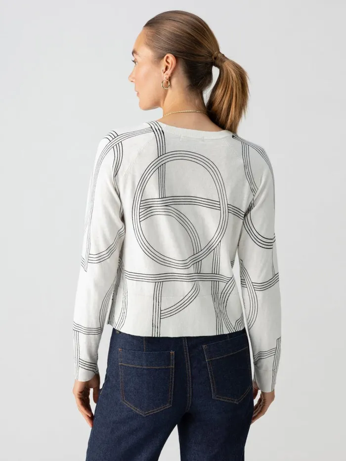 All Day Long Sweater Graphic Lines Women Sanctuary Clothing Sweaters and Cardis