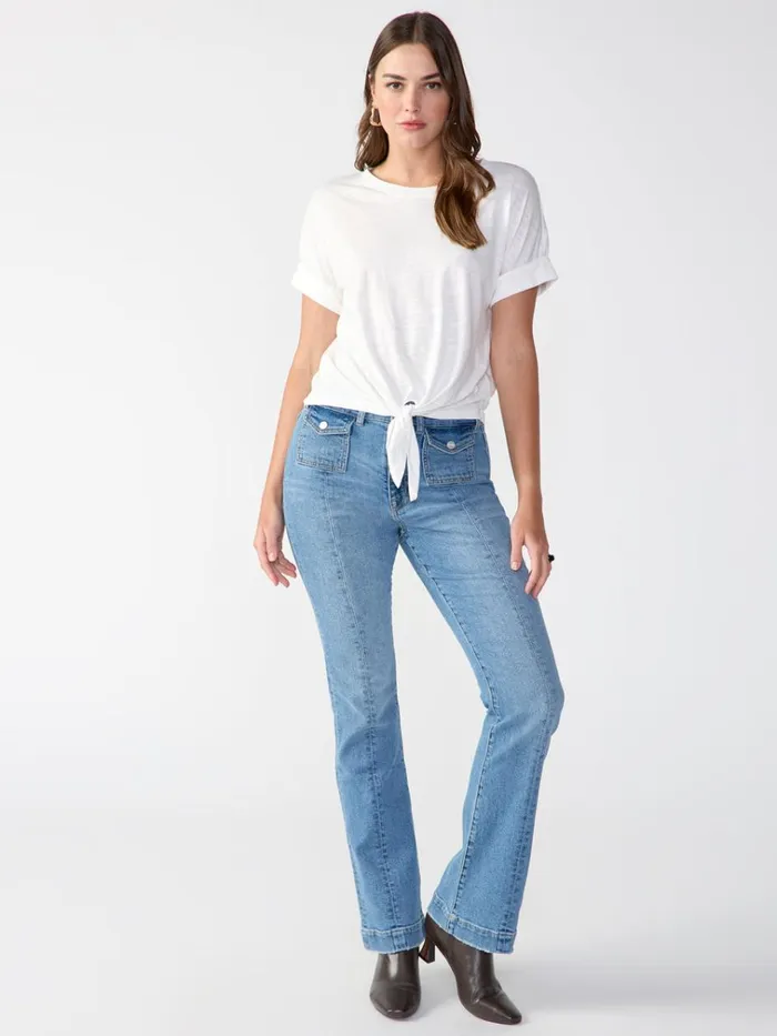 All Day Tie Tee White Women Sanctuary Clothing Tees and Tops All Day Tie Tee White Women Sanctuary Clothing Tees and Tops