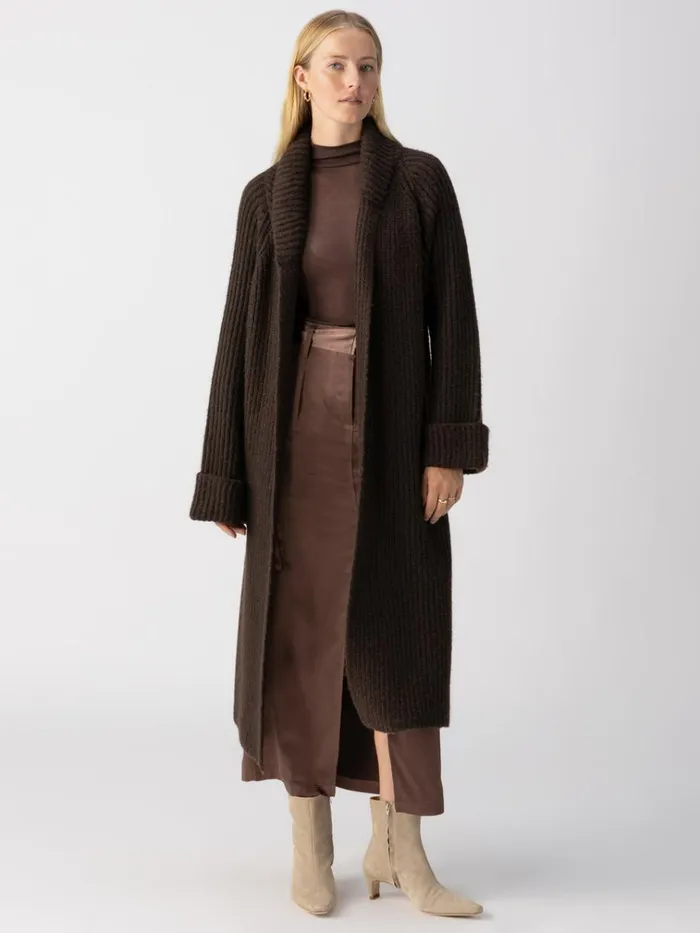All I Need Cardi Coffee Women Sanctuary Clothing Sweaters and Cardis