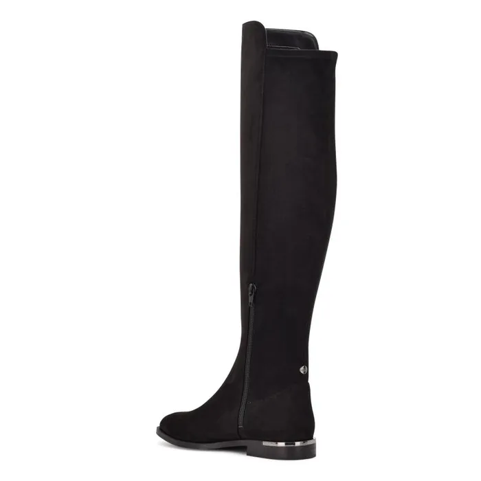 Allair Over The Knee Boots Black Women Nine West Boots and Booties