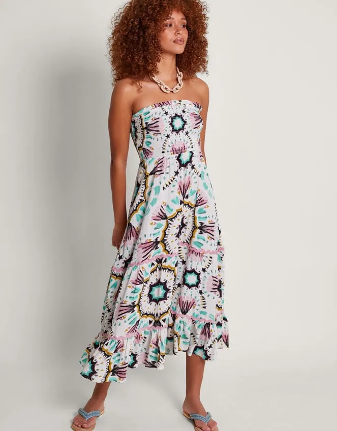 Allegra Bandeau Dress Ivory Women Monsoon Dresses