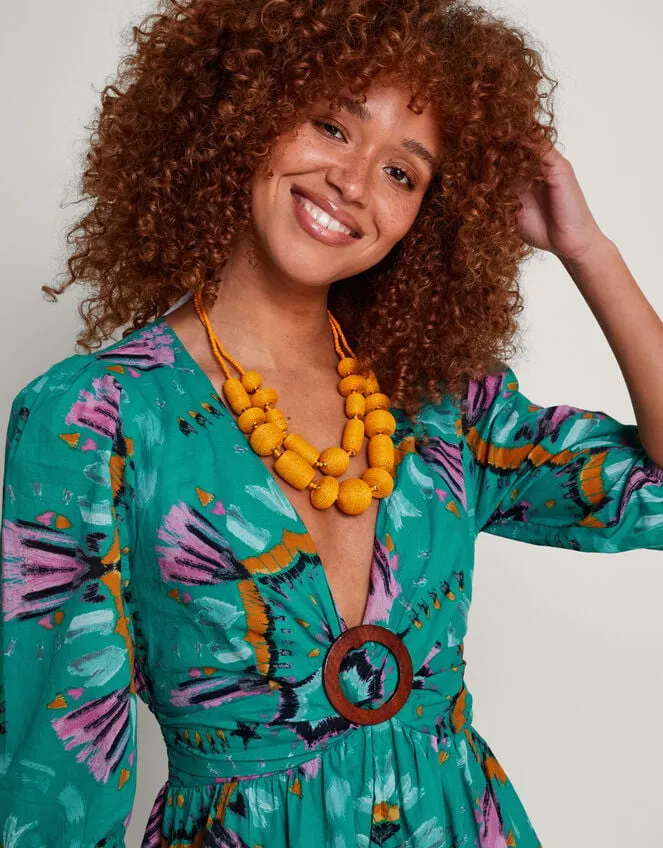Allegra Ring Dress Teal Women Monsoon Dresses
