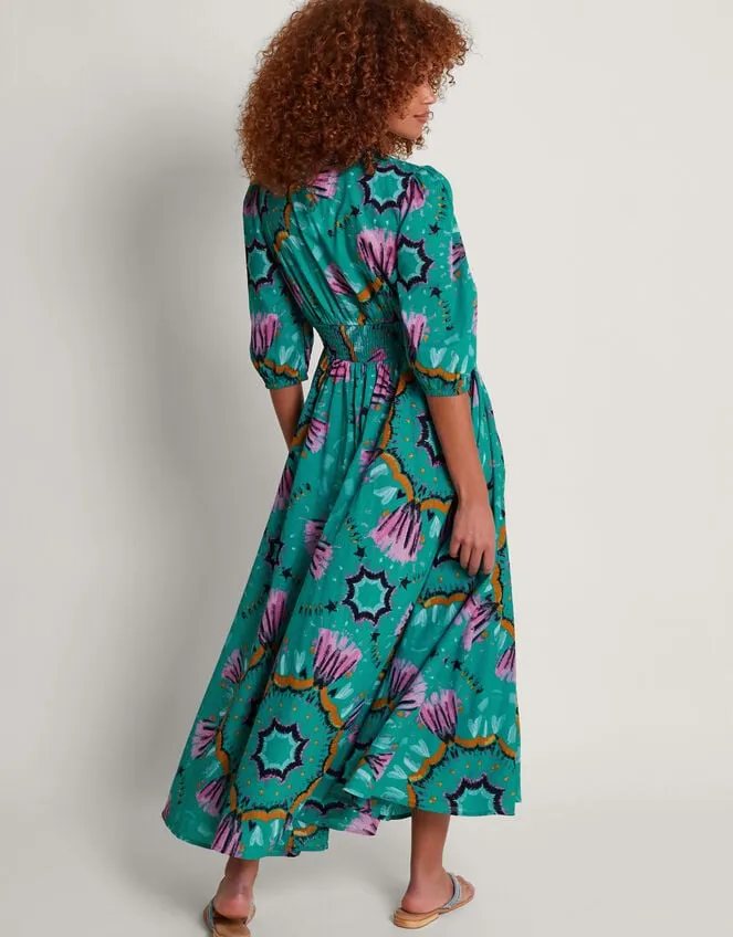 Allegra Ring Dress Teal Women Monsoon Dresses