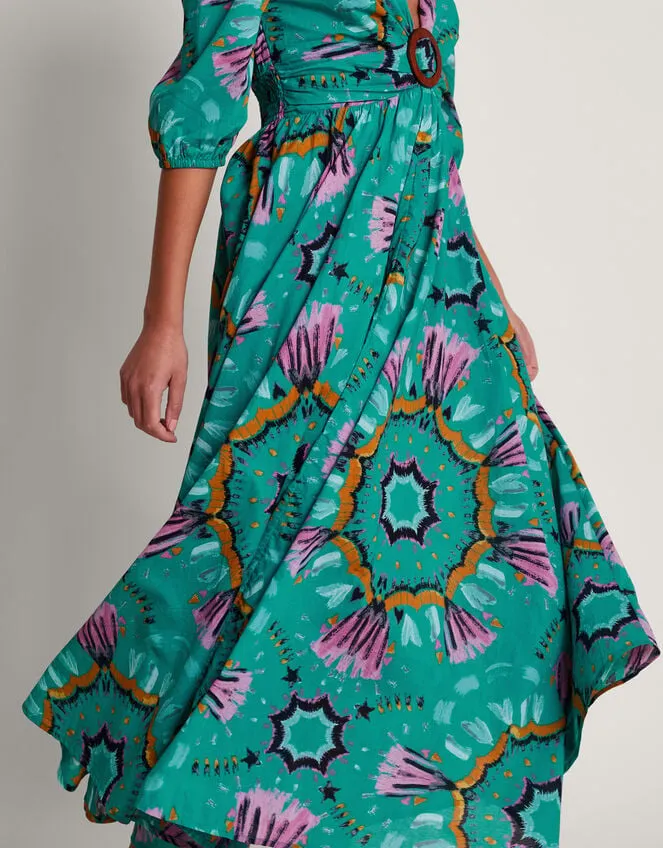 Allegra Ring Dress Teal Women Monsoon Dresses