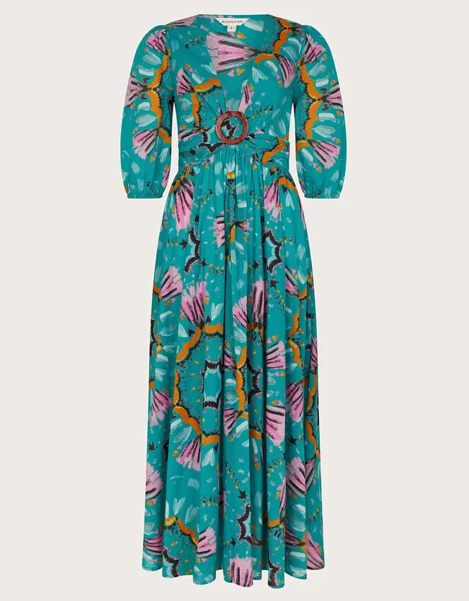 Allegra Ring Dress Teal Women Monsoon Dresses