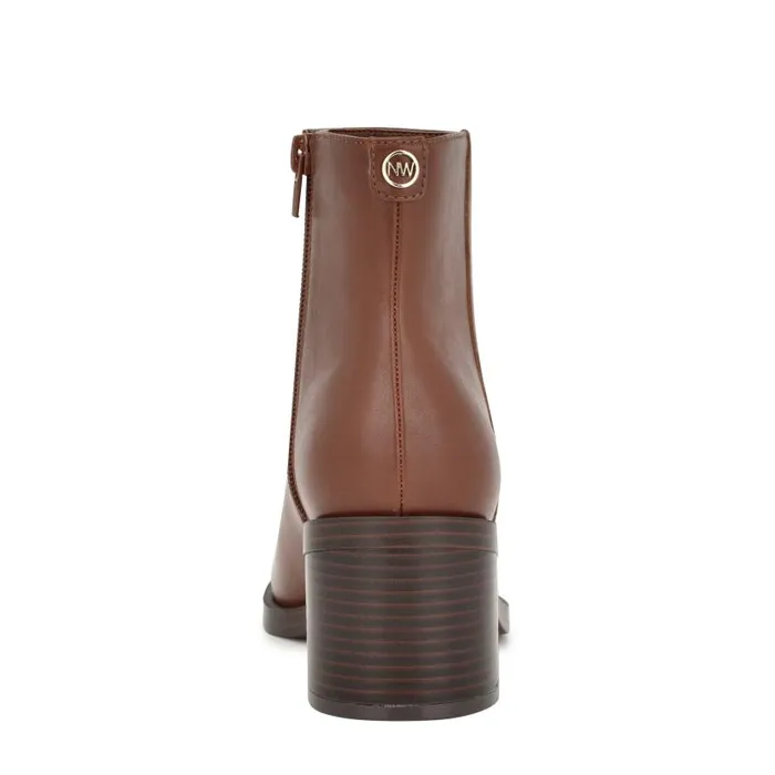 Amatto Dress Booties Brown Women Nine West Boots and Booties