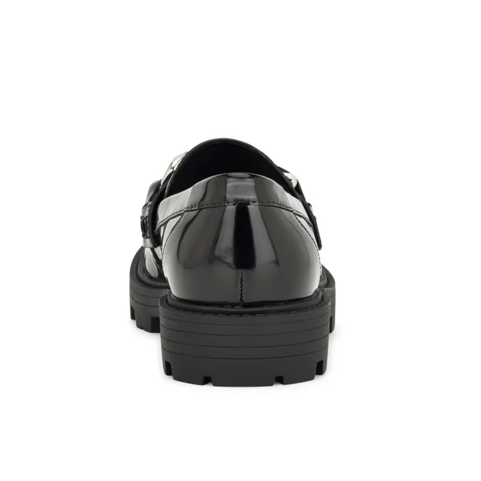 Andme Casual Moc Loafers Black Women Nine West Flats and Loafers