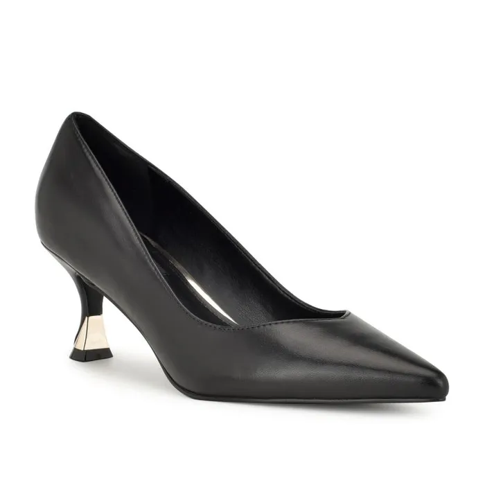 Ariella Pointy Toe Pumps Black Women Nine West Heels