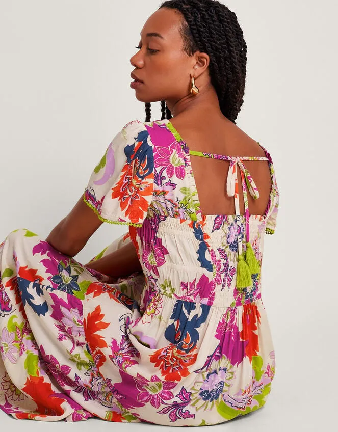 Arissa Print Dress Ivory Women Monsoon Dresses