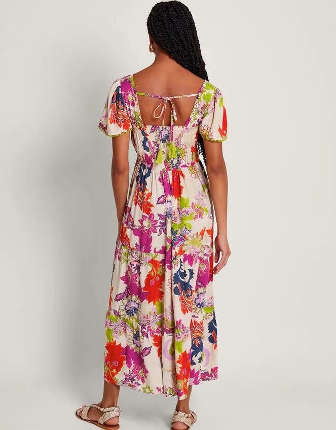 Arissa Print Dress Ivory Women Monsoon Dresses