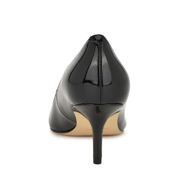 Arlene Pointy Toe Pumps Black Patent Women Nine West Heels