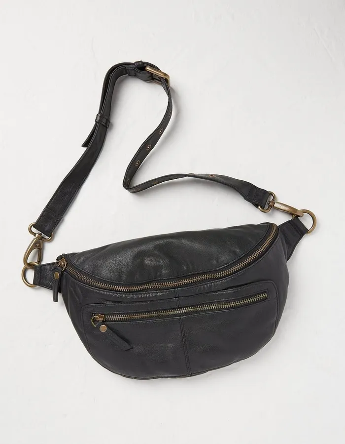 Arven Sling Crossbody Bag Black Women FatFace Bags and Purses