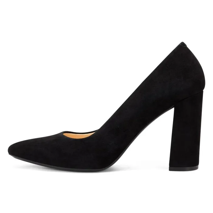 Astoria 92159 Pumps Black Suede Women Nine West Heels