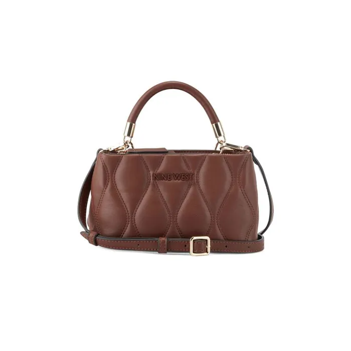 Aurelie Mini Satchel Mahogany WomenMen Nine West Crossbody