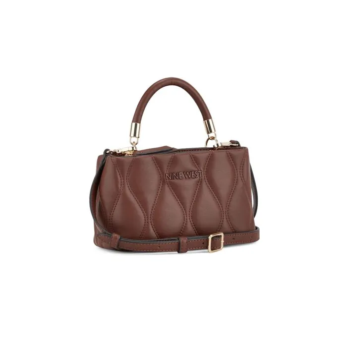 Aurelie Mini Satchel Mahogany WomenMen Nine West Crossbody