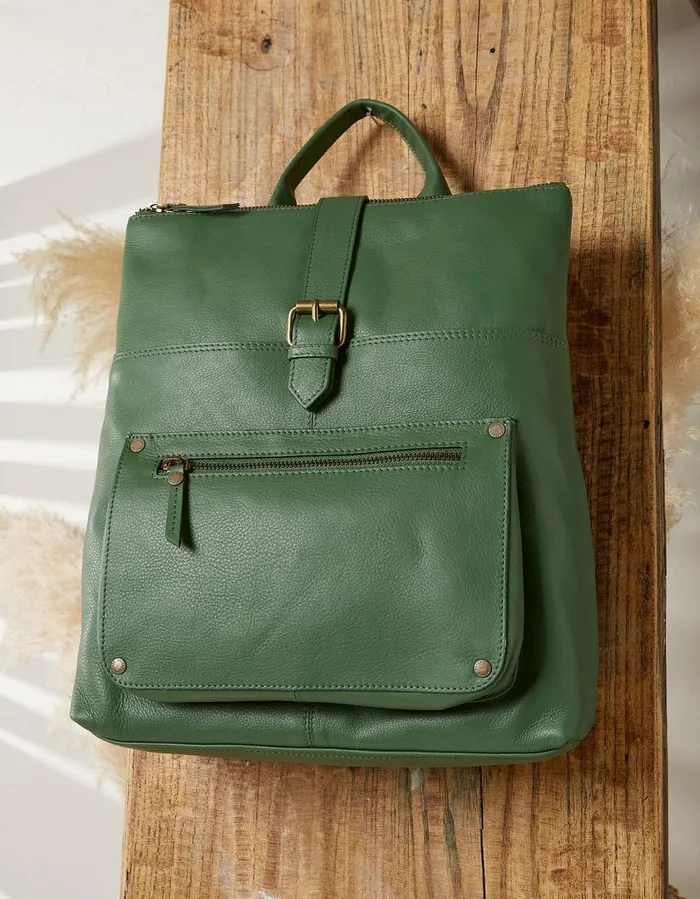 Ava Backpack Green Women FatFace Bags and Purses