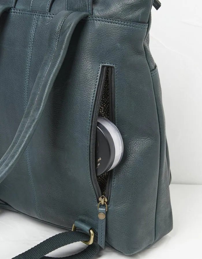 Ava Backpack Teal Blue Women FatFace Bags and Purses