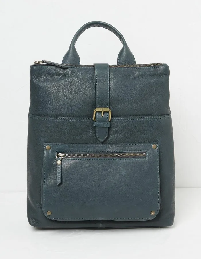 Ava Backpack Teal Blue Women FatFace Bags and Purses