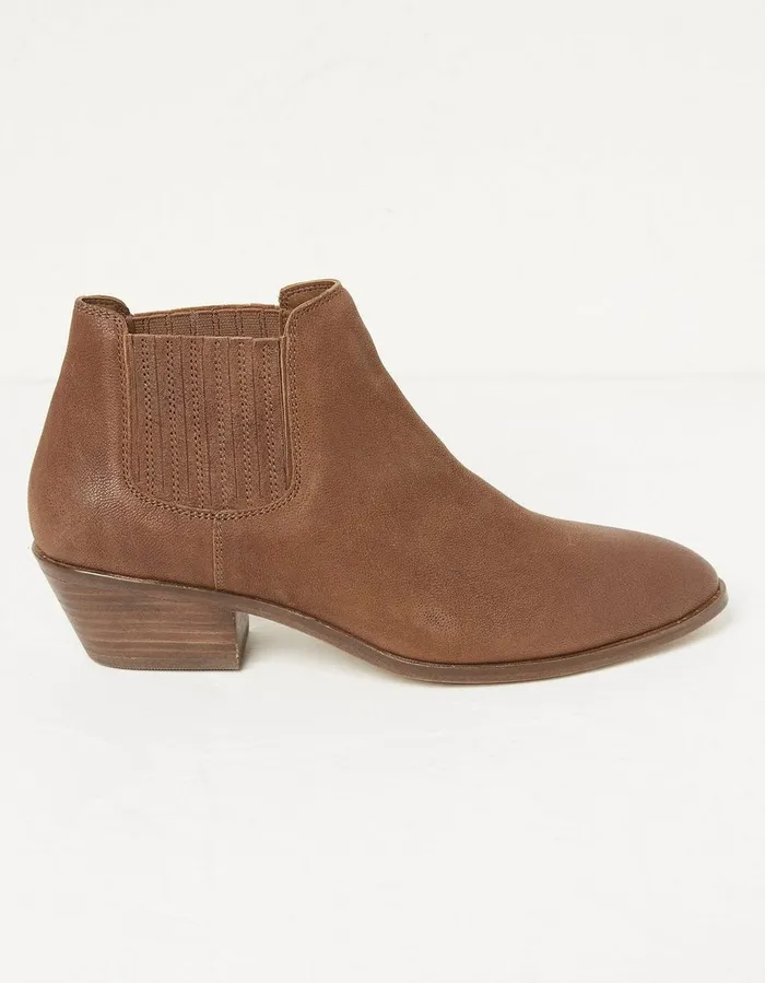 Ava Western Ankle Boot Tan Women FatFace Boots