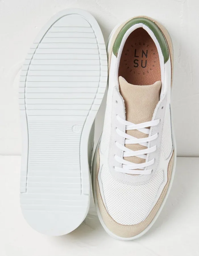 Axel Skater Trainer White Men FatFace Trainers