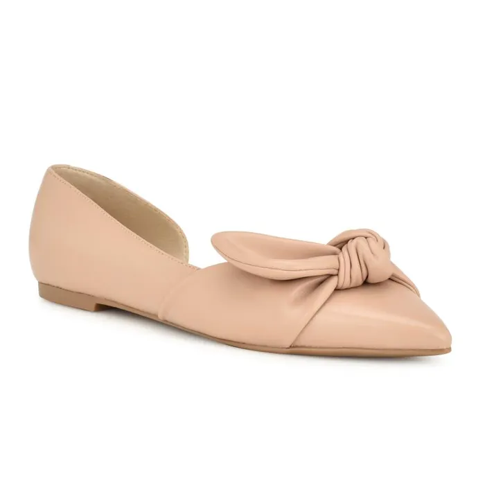 Bannie D039Orsay Flats Barely Nude Women Nine West Flats and Loafers