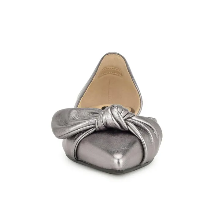 Bannie D039Orsay Flats Pewter Women Nine West Ballets