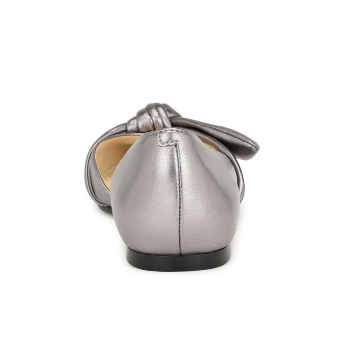 Bannie D039Orsay Flats Pewter Women Nine West Ballets