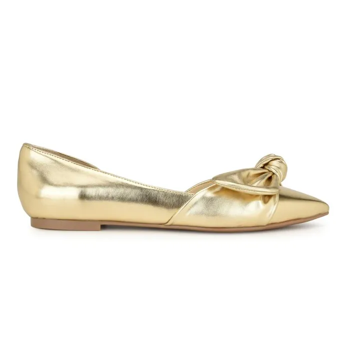 Bannie D039Orsay Flats Platino Women Nine West Ballets