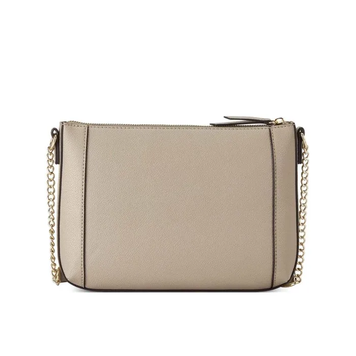 Basil Top Zip Crossbody Pumice WomenMen Nine West Crossbody