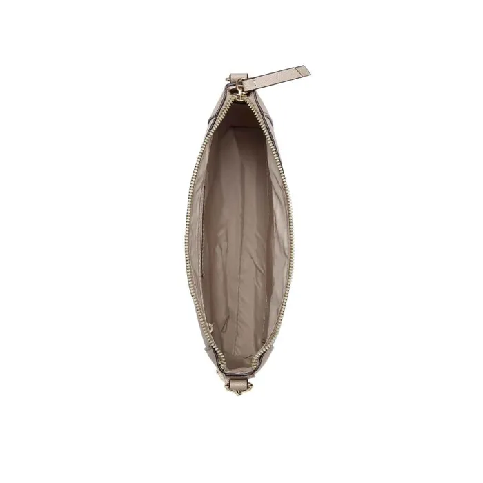 Basil Top Zip Crossbody Pumice WomenMen Nine West Crossbody