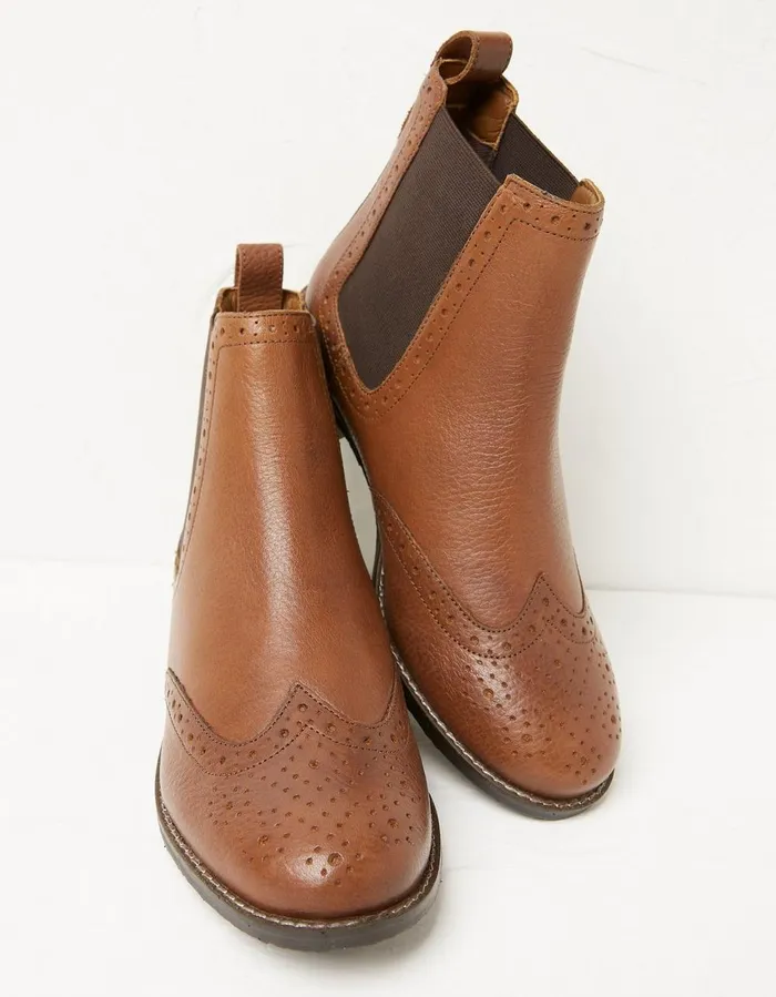 Bea Chelsea Boots Tan Women FatFace Boots