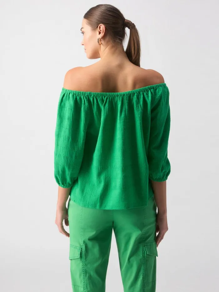 Beach To Bar Blouse Green Goddess Women Sanctuary Clothing Tees and Tops