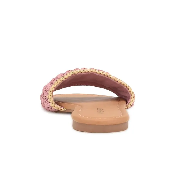 Beehiv Slide Sandals Pink Women Nine West Sandals