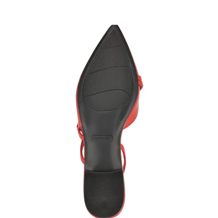 Beley Slingback Flats Red Women Nine West Ballets