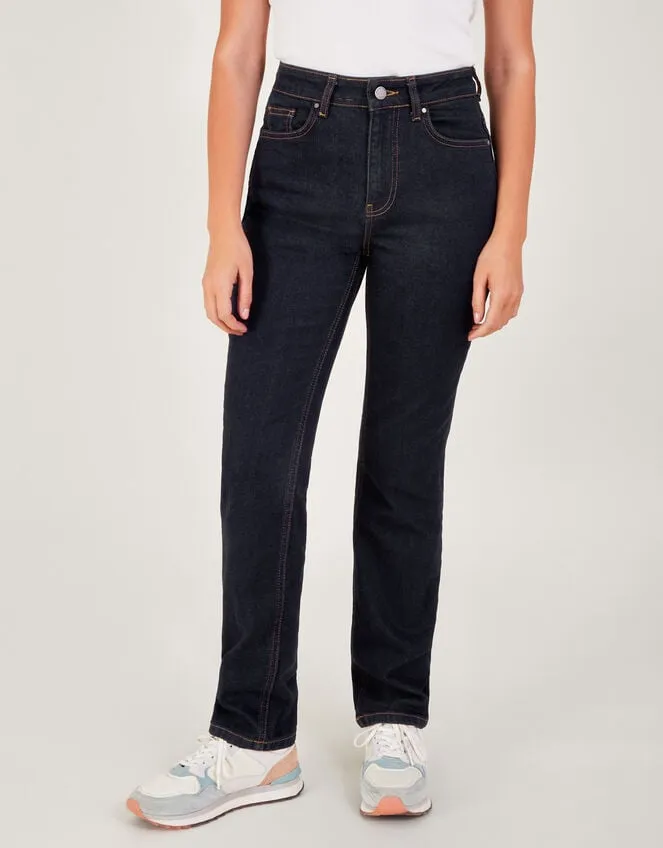 Bella Straight Denim Jeans With Sustainable Cotton Blue Women Monsoon Denim
