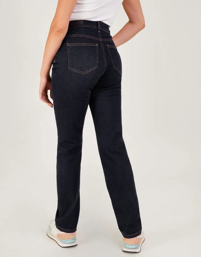 Bella Straight Denim Jeans With Sustainable Cotton Blue Women Monsoon Denim