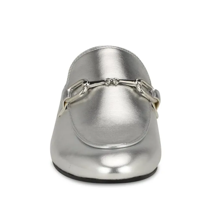 Bhalya Loafer Mules Silver Women Nine West Mules