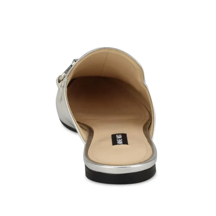 Bhalya Loafer Mules Silver Women Nine West Mules