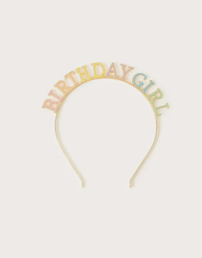 Birthday Girl Headband Children Monsoon Girls039 Hair Accessories