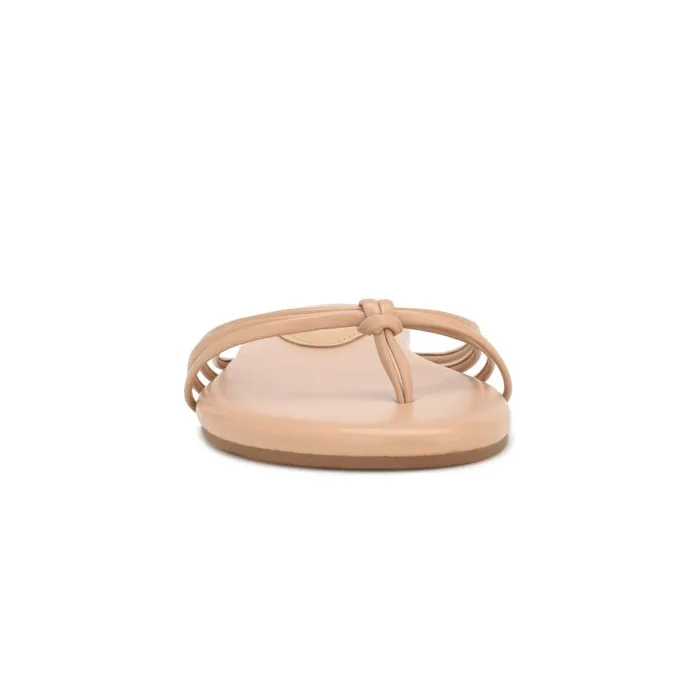 Blithe Flat Sandals Warm Blush Women Nine West Sandals